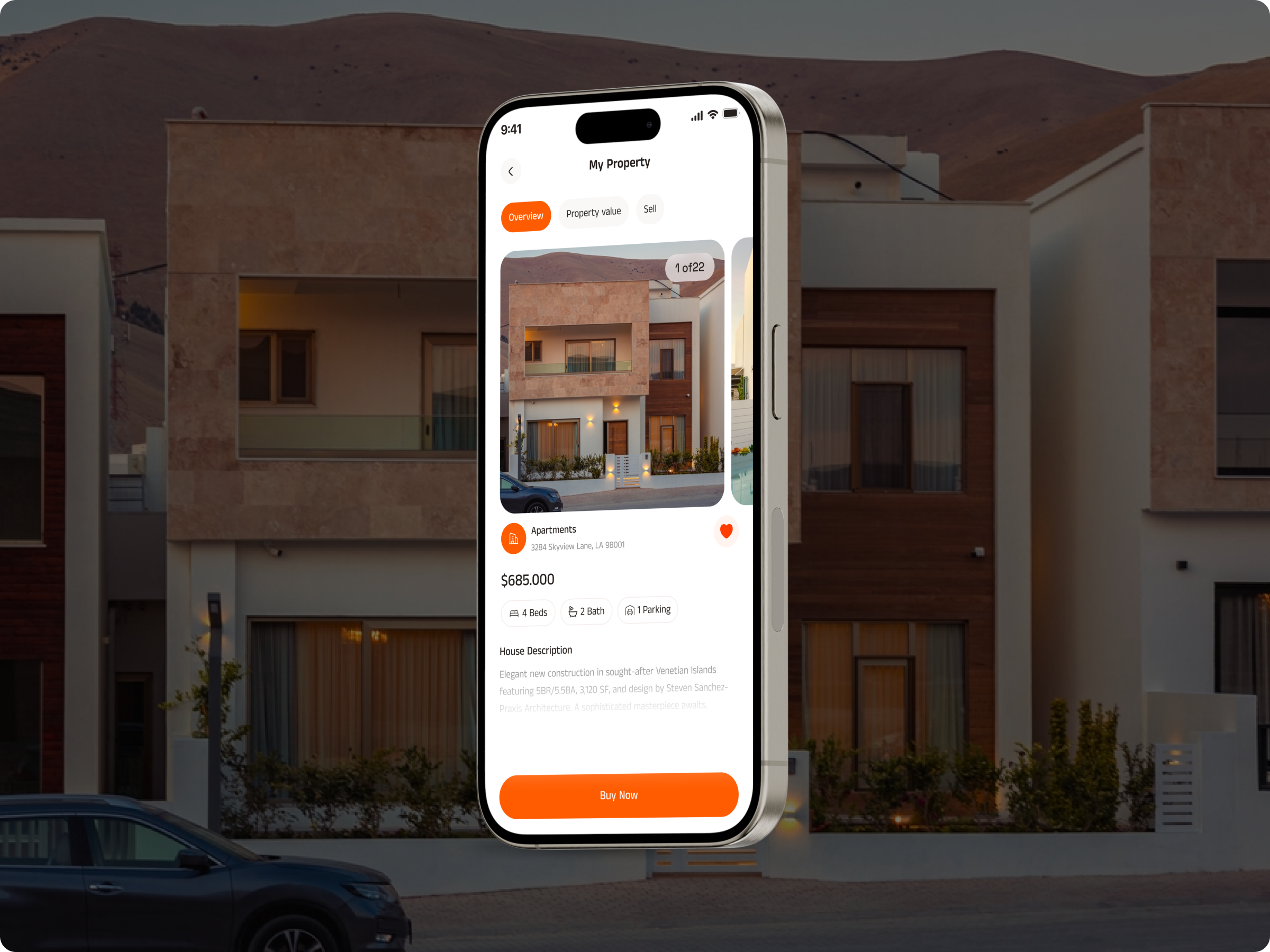 Example of Apartment Rent App